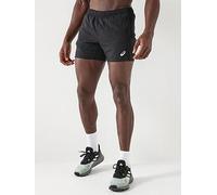 Asics Mens Running Core 5Inch Shorts - Black, Black, Size 2Xl, Men Black
