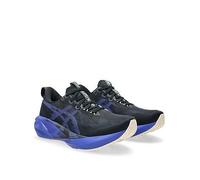 Asics Mens Running Novablast 5 Trainers, Black/Blue, Size 10, Men Black/Blue