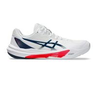 ASICS Men's Sky Elite Ff 3 Sneaker, White/Mako Blue, 6 UK