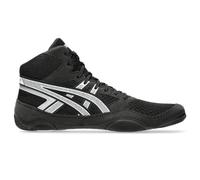 ASICS Men's Snapdown 4 Wrestling Shoes, Black/White, 10.5 Wide