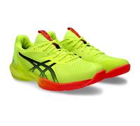 ASICS Men's Solution Speed FF 3 Paris Sneaker, Safety Yellow/Black, 5.5 UK