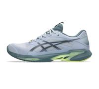 ASICS Men's Solution Speed FF 4 Clay Tennis Shoes, Grey Blue/Ironclad, 6.5