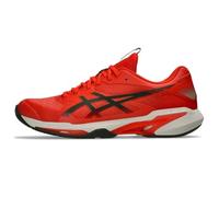 ASICS Men's Solution Speed FF 4 Tennis Shoes, Cherry Tomato/Vintage Khaki, 6.5
