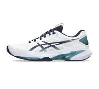 ASICS Men's Solution Speed FF 4 Tennis Shoes, White/Midnight, 7.5