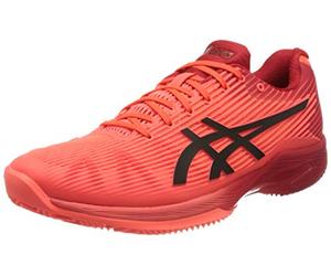 ASICS Men's Solution Speed FF Clay Tokyo Tennis Shoe, Rouge VIF Noir, 5.5 UK