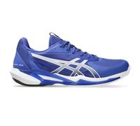 ASICS Men's Solution Speed FlyteFoam 3 Clay Tennis Shoes, 12, Dark Cobalt/White