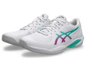 ASICS Mens Solution Swift Ff 2 Clay Sneaker, White Digital Sakura, 6.5 UK
