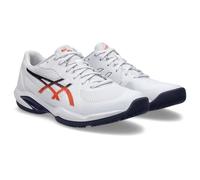 ASICS Men's Solution Swift FF 2 Sneaker, White/NOVA Orange, 7.5 UK