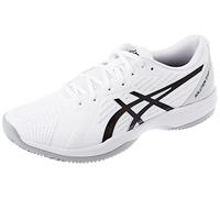 Asics Men's Solution Swift Ff Clay Tennis Shoes, White Black, 14 UK