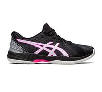 ASICS Men's Solution Swift FlyteFoam Tennis Shoes, Black/Hot Pink, 10.5 UK
