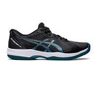 ASICS Men's Solution Swift FlyteFoam Tennis Shoes, Black/Misty Pine, 11 UK