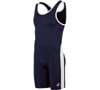 ASICS Men's T-back Performance Wrestling Singlet Navy/White 2X-Small