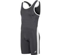 ASICS Men's T-back Performance Wrestling Singlet Steel Grey/White XX-Large