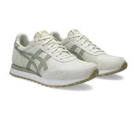 ASICS Men's Tiger Runner II Sneaker, Cream/Olive Grey, 7.5 UK
