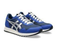 ASICS Mens Tiger Runner II Sneaker, Independence Blue Pure Silver, 3 UK