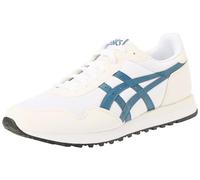 ASICS Men's Tiger Runner II Sneaker, White/Vintage Indigo, 7.5 UK
