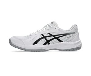 ASICS Men's Upcourt 6 Volleyball Shoes, White/Black, 10.5