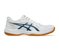 ASICS Men's Upcourt 6 Volleyball Shoes, White/Vintage Indigo, 12 UK