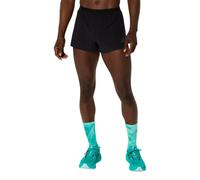 Asics Meta Run Split Shorts Black, Size S