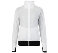 Asics MetaRun Long Sleeve Zip Up Womens White Softshell Jacket 2012A242_100
