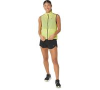 ASICS Metarun Packable Vest for Women - Lightweight Glow Yellow Running Essential