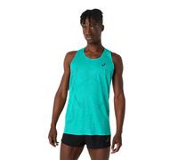 Asics Metarun Singlet Sleeveless Shirt Green, Size S