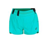 ASICS 2012C858-401 METARUN Split Short Shorts Women's Wave Teal Size XL