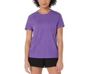 Asics Metarun SS Short Sleeve Shirt Purple Women, Size S