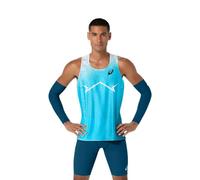 Asics Metaspeed Sleeveless Shirt Blue White, Size L