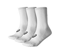 Asics Motion Dry Crew Socks - Pack of 3 (White, UK 2-5 )