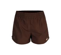 Asics Nagino Run Adjustable 4in Shorts Brown L Women
