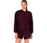 ASICS Nagino Adjustable Running jacket Women - wine red, Size XL