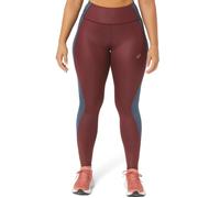 ASICS NAGINO™ Long Tights for Women - Red, Perfect for Running and Training, Size M