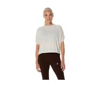 ASICS Nagino Running Shirt Women - Cream, Size L