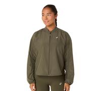 Asics Nagino Run Women's Adjustable Jacket | UK XS in Dark Olive