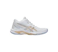 ASICS Women's Netburner Ballistic FF MT 4 Sneaker, White Champagne, 9.5 UK