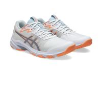 Asics Netburner Professional FF 4 Women's Court Shoes | UK 8.5 in White/Grey Blue