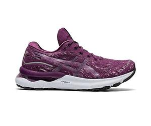 ASICS Nimbus 24 MK Women's Road Running Shoe Black Pink