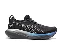 ASICS Nimbus 25 Platinum Road Running Shoe for Man Black Silver 8.5 UK
