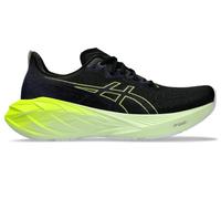 ASICS Novablast 4 Mens Running Shoes Road Trainers Black/Blue 7 (41.5)