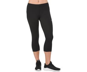 Asics Oxygen Womens Running Tights Black 3/4 Capri Run Breathable Sports Jogging