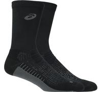 Asics Performance Crew Running Socks Black Cushioned Sports Training Run Jogging
