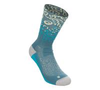 ASICS Performance Crew Running Socks Unisex - turquoise, Size 35-38