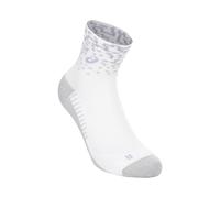 ASICS Performance Quarter Running Socks Unisex - white, lilac, Size 43-46