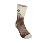 ASICS Performance Run Crew Running Socks - Brown, Beige, Size 43-46