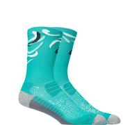 ASICS Performance Run Crew Running Socks - Turquoise, Multicoloured, Size 47-49