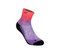 ASICS Performance Run Quarter Running Socks - Red, Violet, Size 47-49