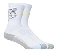 Asics - Performance Run Sock Crew - Running socks size 11,5-13 - IV, white