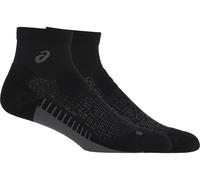 ASICS PERFORMANCE RUN SOCK QUARTER Performance Black IV