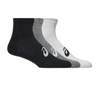ASICS Quarter Sock 3-Pack 35-38 I Gray / White / Black Women